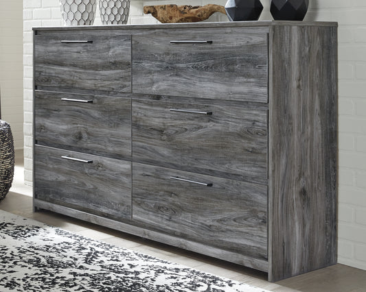 Ocala Furniture Outlet - Ashley Furniture - Baystorm Bedroom - Dresser and Mirror / Gray - B221B30