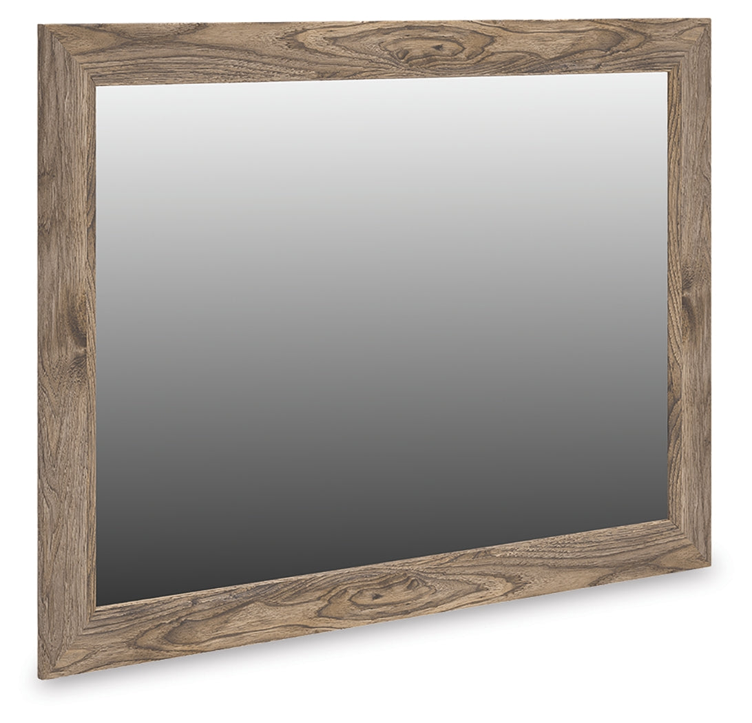 Ocala Furniture Outlet - Ashley Furniture - Rusticott Bedroom - Bedroom Mirror / Brown - PCB2260-36