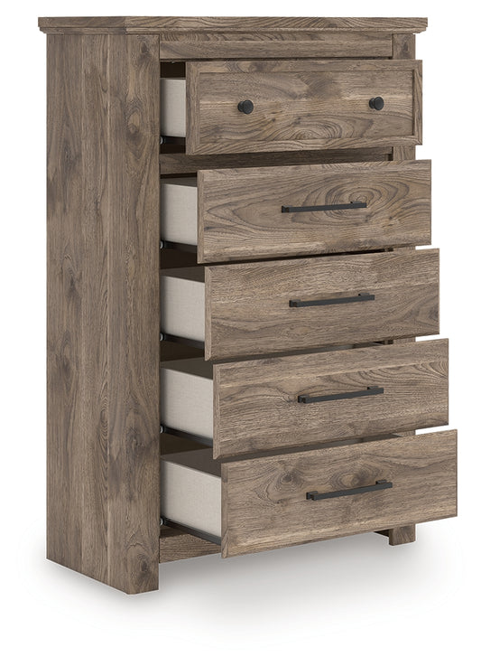 Ocala Furniture Outlet - Ashley Furniture - Rusticott Bedroom - King Panel Bed / Brown - PCB2260B6
