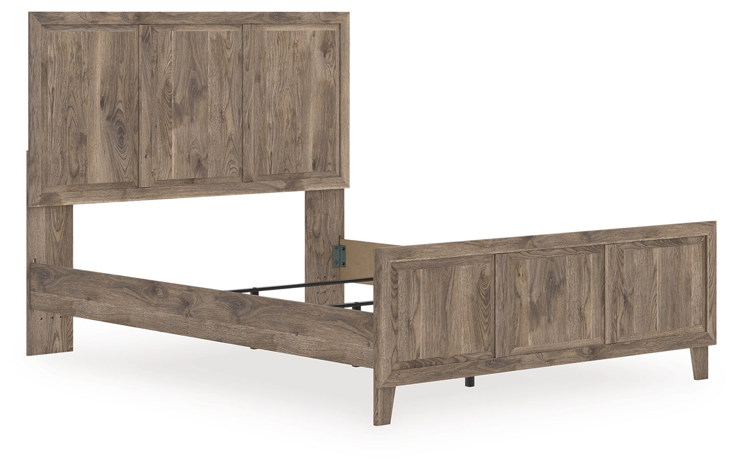Ocala Furniture Outlet - Ashley Furniture - Rusticott Bedroom - Queen Panel Bed / Brown - PCB2260B2
