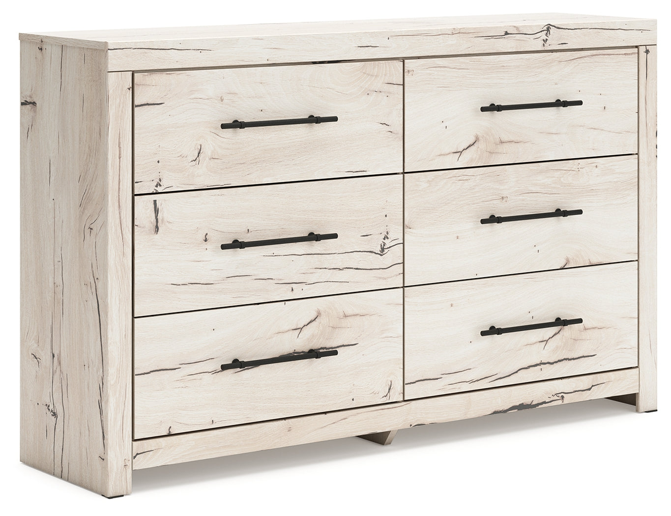 Ocala Furniture Outlet - Ashley Furniture - Lawroy Bedroom - Full Panel Bed with Storage / Light Natural - B2310B42