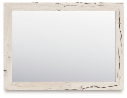 Ocala Furniture Outlet - Ashley Furniture - Lawroy Bedroom - Bedroom Mirror / Light Natural - B2310-36