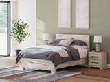 Twin Panel Bed with Storage