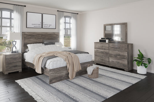 Ocala Furniture Outlet - Ashley Furniture - Ralinksi Bedroom - Twin Panel Bed / Gray - B2587B11