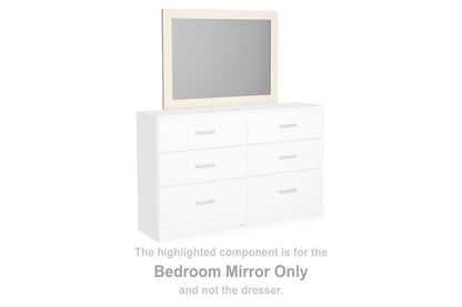 Ocala Furniture Outlet - Ashley Furniture - Stelsie Bedroom - Bedroom Mirror / White - B2588-36