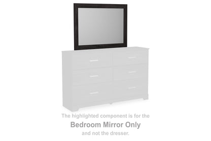 Ocala Furniture Outlet - Ashley Furniture - Belachime Bedroom - Bedroom Mirror / Charcoal - B2589-36