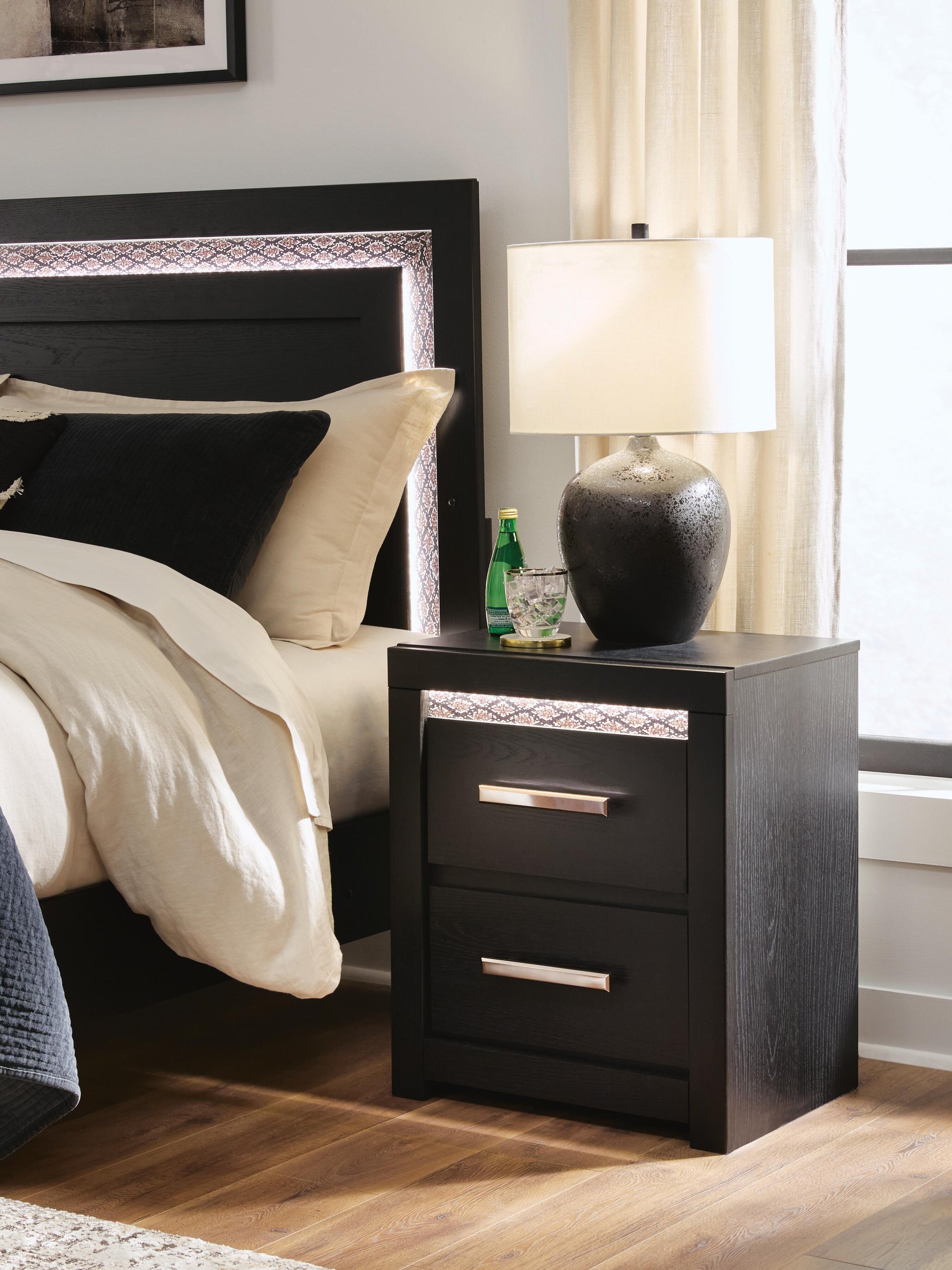 Ocala Furniture Outlet - Ashley Furniture - Brizmore Bedroom - Two Drawer Night Stand - PCB2611-92