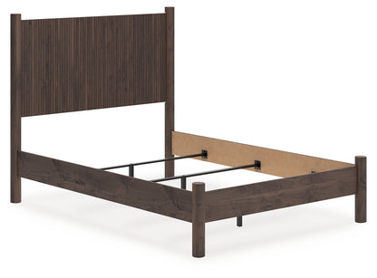 Ocala Furniture Outlet - Ashley Furniture - Pamytta Bedroom - Full Panel Bed / Brown - PCB2614B16