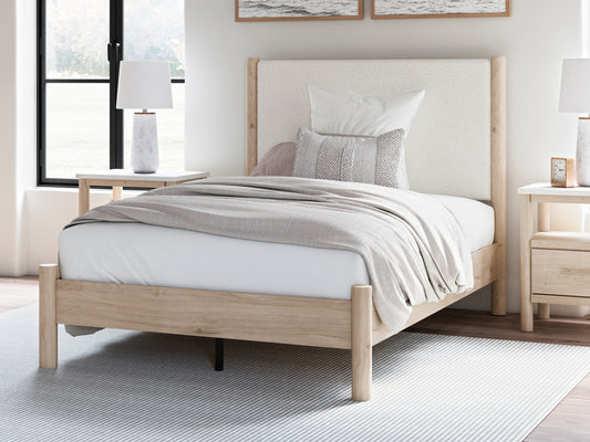 Ocala Furniture Outlet - Ashley Furniture - Cadmori Bedroom - One Drawer Night Stand / Black/White - B2616-91