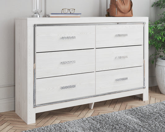 Ocala Furniture Outlet - Ashley Furniture - Altyra Bedroom - Queen Upholstered Storage Bed / White - B2640B17