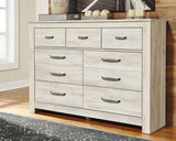 Queen Platform Bed with 2 Storage Drawers