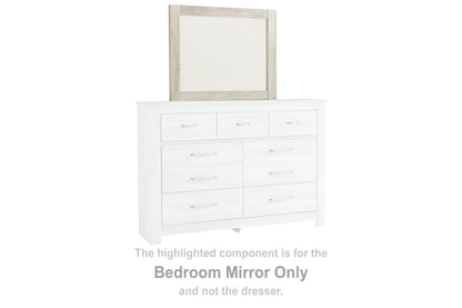 Ocala Furniture Outlet - Ashley Furniture - Bellaby Bedroom - Bedroom Mirror / Whitewash - B331-36