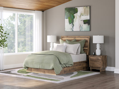 Ocala Furniture Outlet - Ashley Furniture - Chirason Bedroom - Full Panel Bed / Brown - PCB3367B22