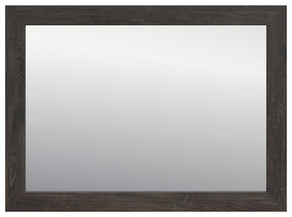 Ocala Furniture Outlet - Ashley Furniture - Fraluna Bedroom - Bedroom Mirror / Charcoal - PCB3370-36
