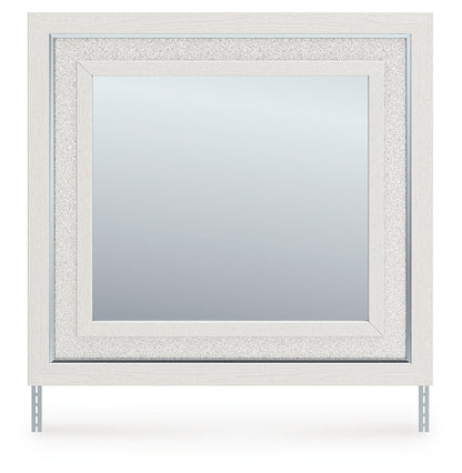 Ocala Furniture Outlet - Ashley Furniture - Zuraleus Bedroom - Bedroom Mirror / White - PCB3381-36