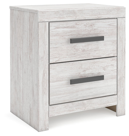 Ocala Furniture Outlet - Ashley Furniture - Cayboni Bedroom - King Panel Bed / Whitewash - B3788B7