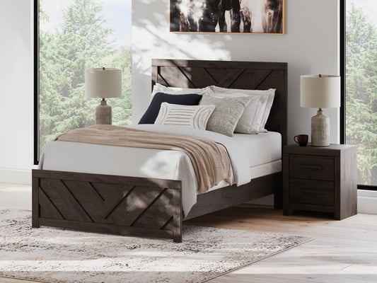 Ocala Furniture Outlet - Ashley Furniture - Prendonea Bedroom - Six Drawer Dresser / Charcoal - B3789-31