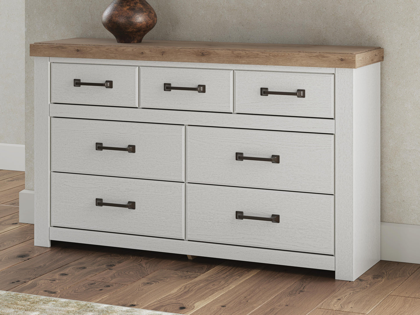 Ocala Furniture Outlet - Ashley Furniture - Savonport Bedroom - Seven Drawer Dresser - B4615-31