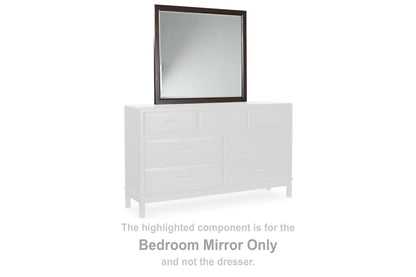 Ocala Furniture Outlet - Ashley Furniture - Vanmore Bedroom - Bedroom Mirror / Dark Brown - B479-36