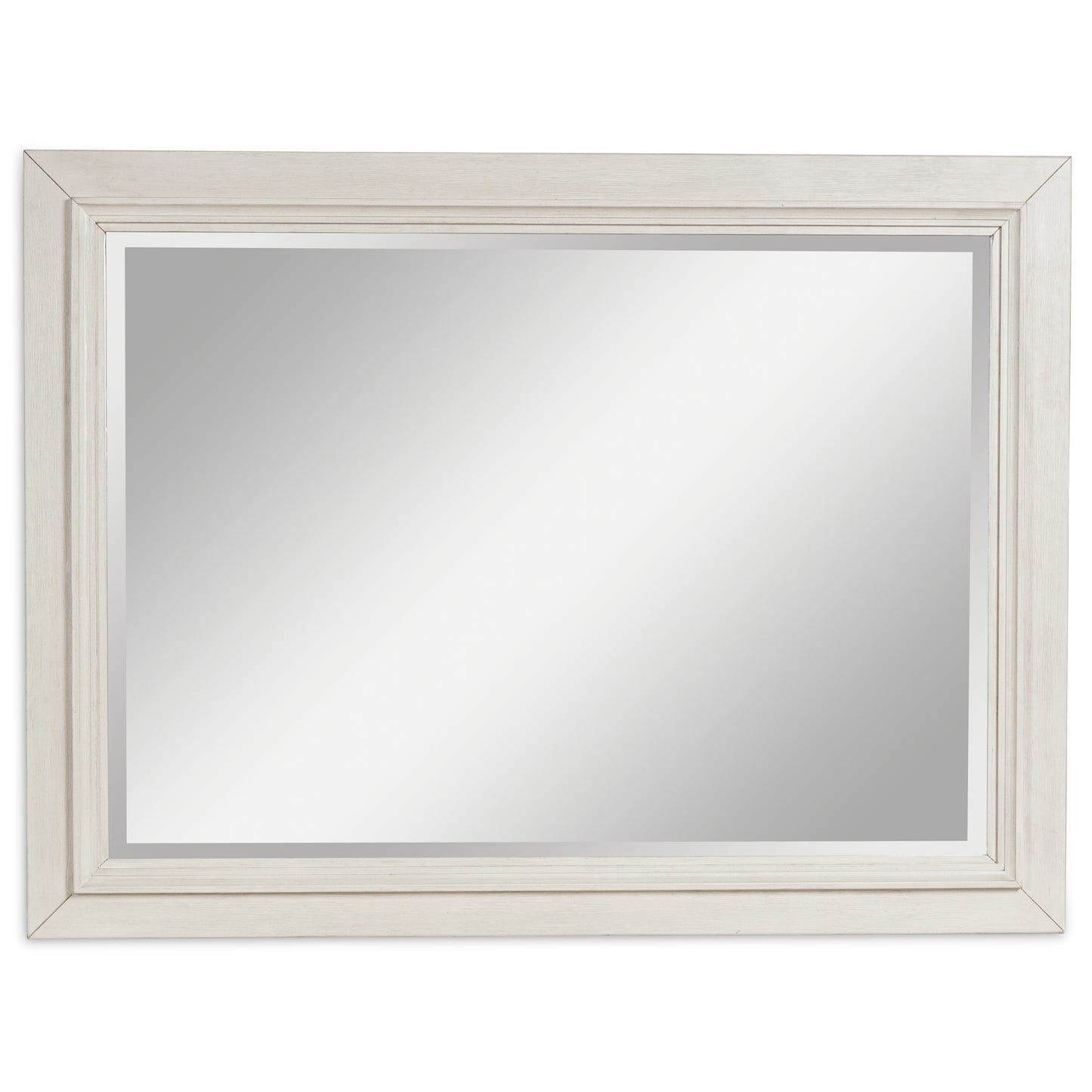 Ocala Furniture Outlet - Ashley Furniture - Shaybrock Bedroom - Bedroom Mirror / Antique White/Brown - B683-36