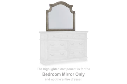 Ocala Furniture Outlet - Ashley Furniture - Lodenbay Bedroom - Bedroom Mirror / Antique Gray - B751-36