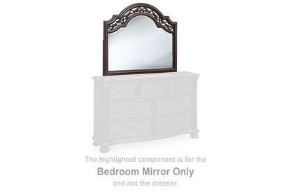 Ocala Furniture Outlet - Ashley Furniture - Lavinton Bedroom - Bedroom Mirror / Brown - B764-36