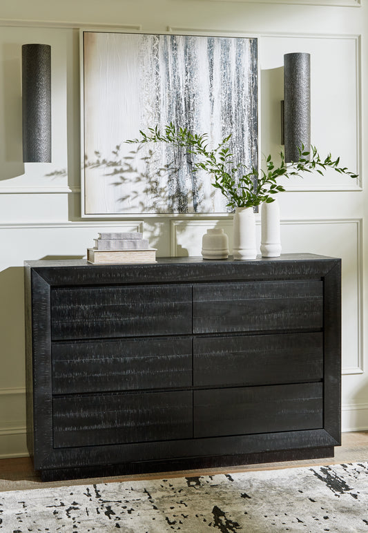 Ocala Furniture Outlet - Ashley Furniture - Londer Bedroom - California King Panel Bed / Black - B768B5
