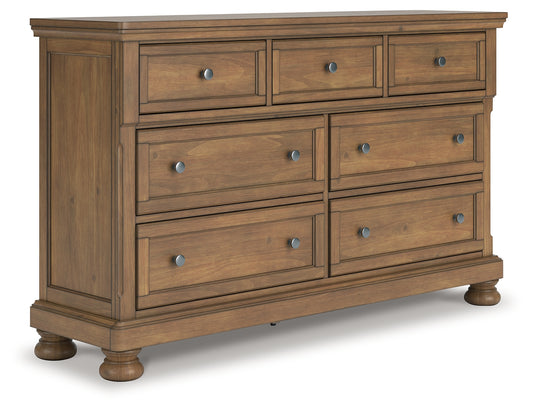 Ocala Furniture Outlet - Ashley Furniture - Feddinger Bedroom - California King Sleigh Bed / Medium Brown - PCB779B16