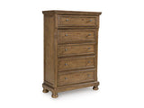 Queen Storage Sleigh Bed