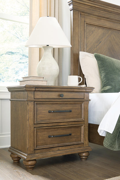 Ocala Furniture Outlet - Ashley Furniture - Karallin Bedroom - Three Drawer Night Stand - PCB782-93