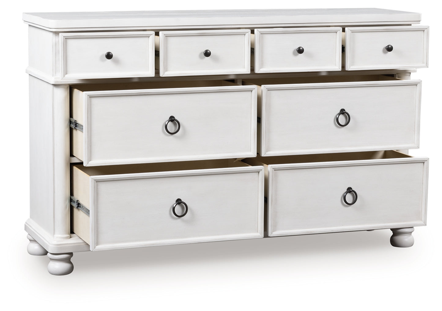 Ocala Furniture Outlet - Ashley Furniture - Rowlenstown Bedroom - Dresser / Antique White - PCB823-31