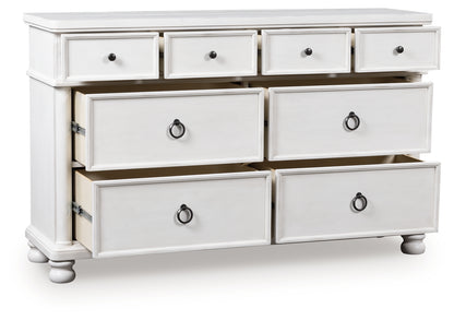 Ocala Furniture Outlet - Ashley Furniture - Rowlenstown Bedroom - Dresser / Antique White - PCB823-31