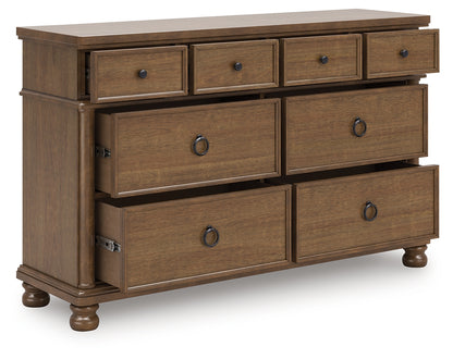 Ocala Furniture Outlet - Ashley Furniture - Rowlenstown Bedroom - Dresser / Brown - PCB824-31