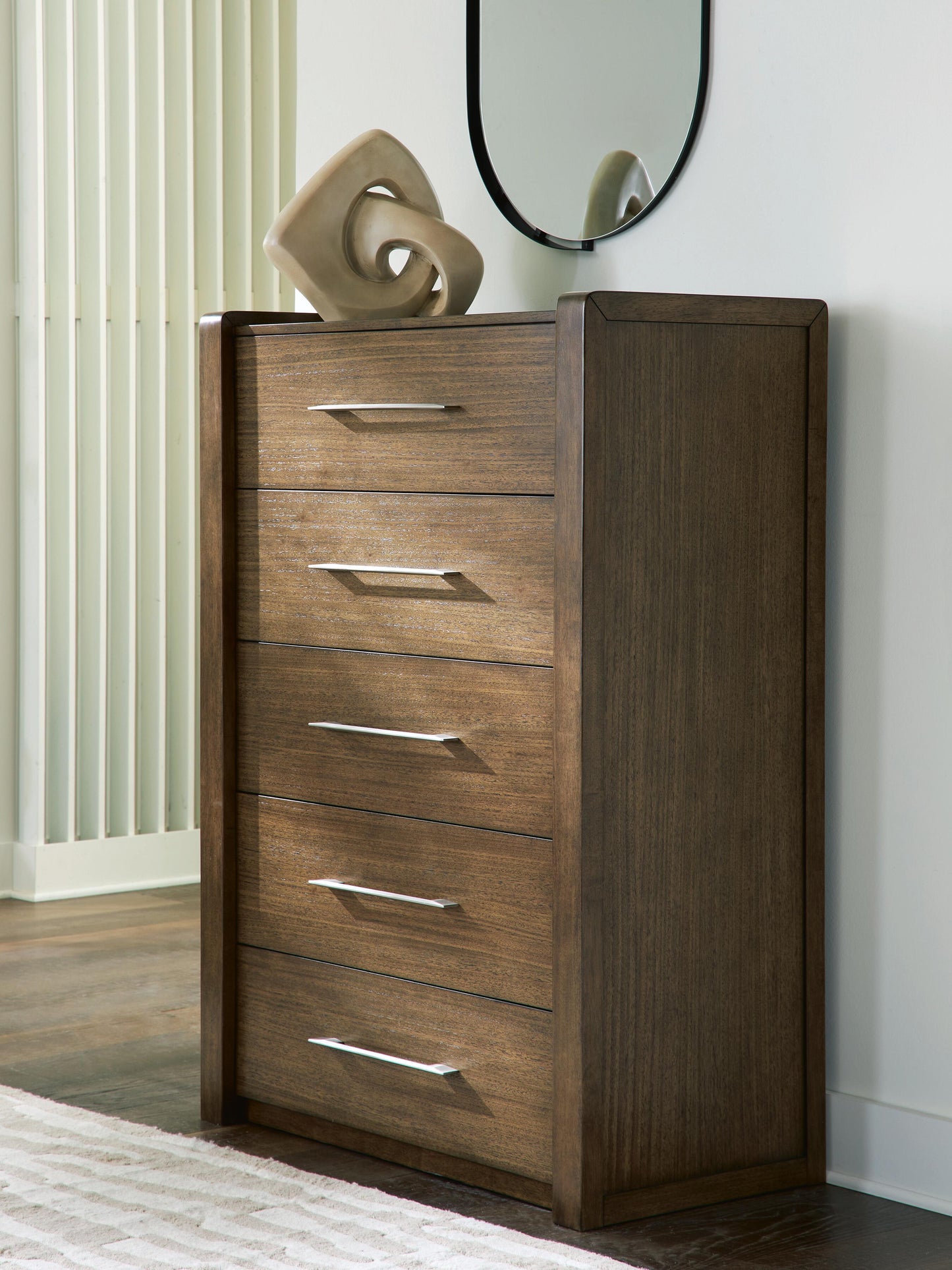 Ocala Furniture Outlet - Ashley Furniture - Marxmore Bedroom - Five Drawer Chest / Brown - B863-46