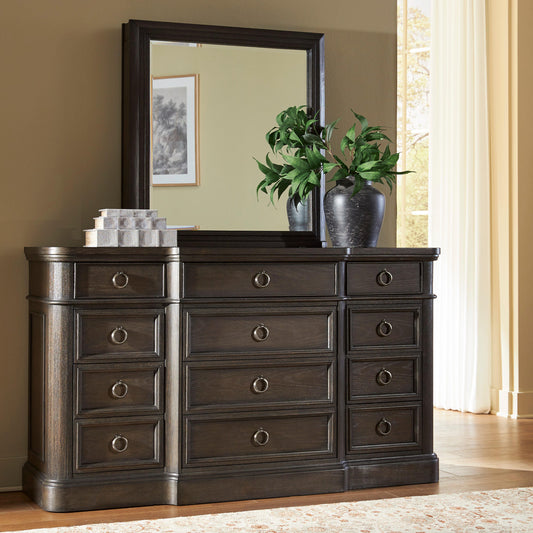 Ocala Furniture Outlet - Ashley Furniture - Wickenger Bedroom - Dresser and Mirror - PCB889B1