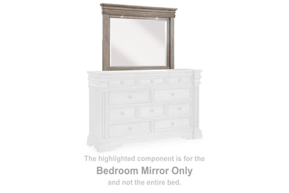Ocala Furniture Outlet - Ashley Furniture - Blairhurst Bedroom - Bedroom Mirror / Light Grayish Brown - B916-36