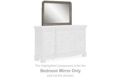 Ocala Furniture Outlet - Ashley Furniture - Lexorne Bedroom - Bedroom Mirror / Gray - B924-36