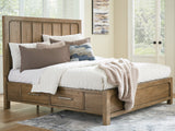 California King Upholstered Bed
