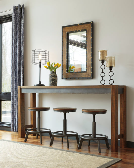 Ocala Furniture Outlet - Ashley Furniture - Torjin Dining Room - Counter Height Stool (Set of 2) / Brown/Gray - D440-024X2