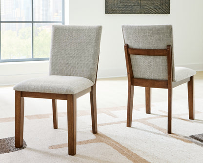 Ocala Furniture Outlet - Ashley Furniture - Kraeburn Dining Room - Dining Chair (Set of 2) / Brown - D496-01X2