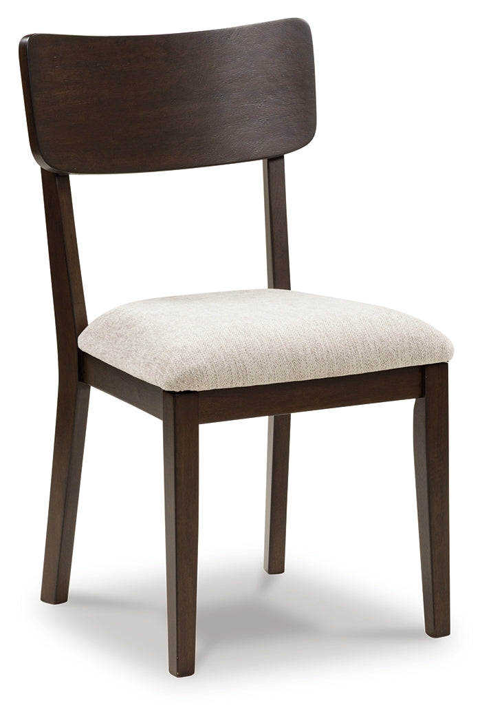 Ocala Furniture Outlet - Ashley Furniture - Mallenette Dining Chair - Dining UPH Side Chair (Set of 2) / Merlot - PCD607-07