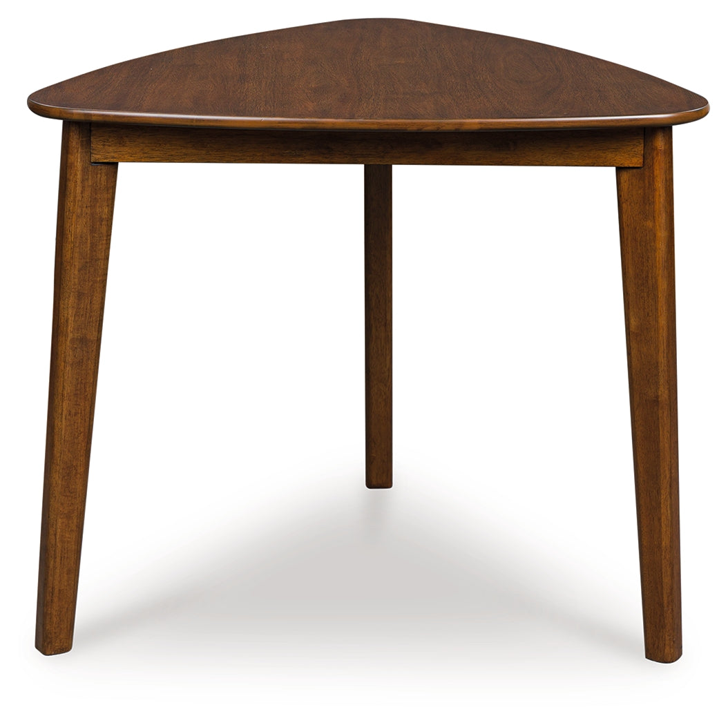 Ocala Furniture Outlet - Ashley Furniture - Tameride Dining Table - Triangle Dining Room Table / Brown - PCD609-16