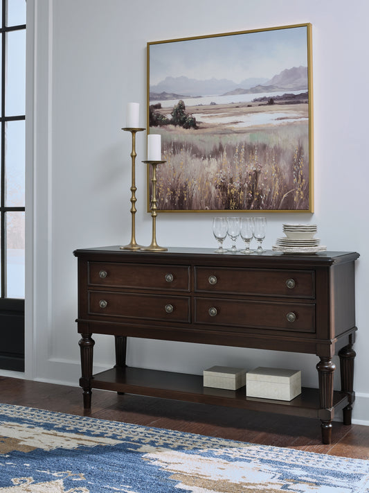 Ocala Furniture Outlet - Ashley Furniture - Lavinton Dining Room - Dining Chair (Set of 2) / Tan/Brown - D764-01X2