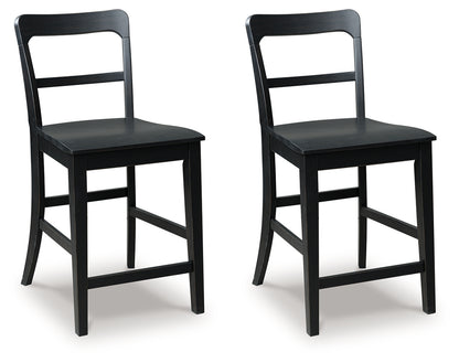 Ocala Furniture Outlet - Ashley Furniture - Greddinton Counter Height Barstool (Set of 2) - Counter Height Barstool (Set of 2) / Multi - PCD824-124X2