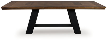 Ocala Furniture Outlet - Ashley Furniture - Greddinton Dining Extension Table - Dining Extension Table / Brown/Black - PCD824D11