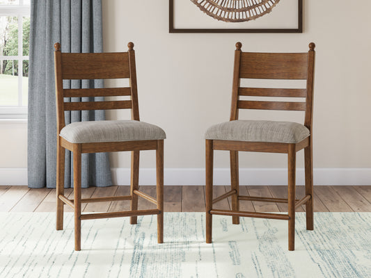 Ocala Furniture Outlet - Ashley Furniture - Greddinton Dining Room - Counter Height Barstool (Set of 2) - PCD824-924X2
