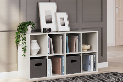 Ocala Furniture Outlet - Ashley Furniture - Aprilyn Eight Cube Organizer - Eight Cube Organizer / White - EA1024-4X2