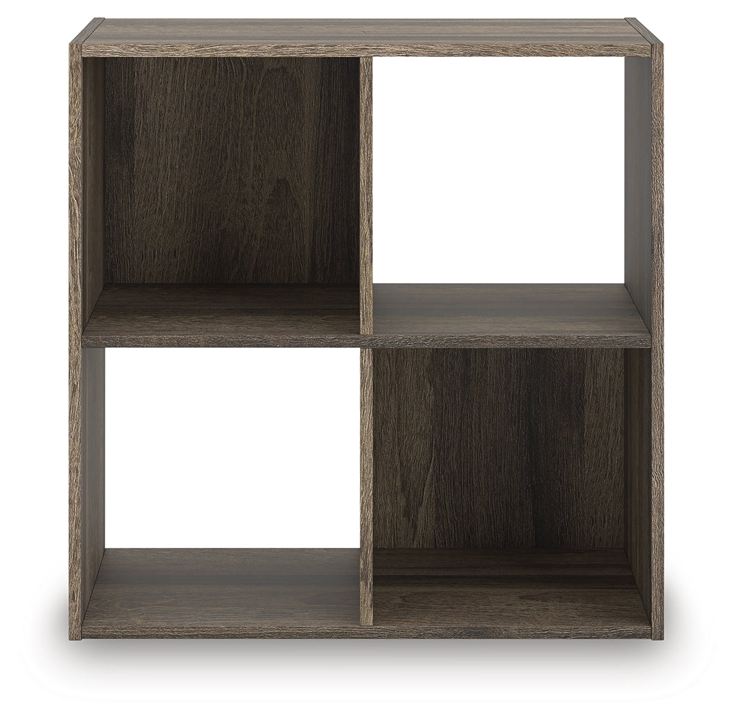 Ocala Furniture Outlet - Ashley Furniture - Shallifer Four Cube Organizer - Four Cube Organizer / Brown - EA1104-2X2