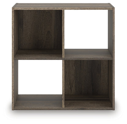 Ocala Furniture Outlet - Ashley Furniture - Shallifer Four Cube Organizer - Four Cube Organizer / Brown - EA1104-2X2