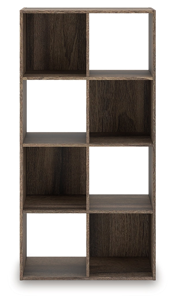Ocala Furniture Outlet - Ashley Furniture - Shallifer Eight Cube Organizer - Eight Cube Organizer / Brown - EA1104-4X2